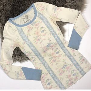 Free People Everything’s Rosey Thermal Tunic RARE